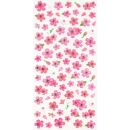 Sakura stilisiert Stickerbogen - Design 2