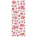 cherry blossom sticker sheet Boquet transparent