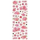 Sakura Boquet Stickerbogen transparent