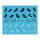 feathers sticker sheed white silver black DTL-74