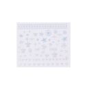 holografic sticker sheet stars