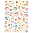 unicorn sticker sheet CA-067