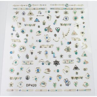 Jewel sticker sheet DP420