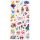 Stickerbogen Alice bunt