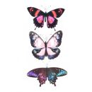 30 colorful butterfly stickers