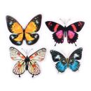 30 Sticker bunte Schmetterlinge