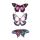 30 colorful butterfly stickers