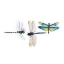30 colorful dragonfly stickers