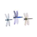 30 colorful dragonfly stickers