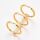 2 ringholder for notebooks medium gold