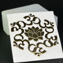 Metallsticker mystische Symbole gold - Design 27 -  Ohm...