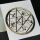 Metallsticker mystische Symbole gold - Design 58 - Pentakel
