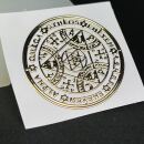 Metallsticker mystische Symbole gold - Design 60 -...