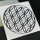 metal sticker mystic symbols silver - design 20 - flower of life