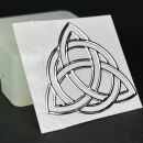 Metallsticker mystische Symbole silber - Design 51 -...