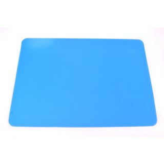 silicone mat 20,8x29,5cm blue