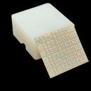 metal sticker 5mm letters and numbers silver -  numbers