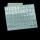 Metallsticker 9mm Buchstaben und Zahlen silber - Zahlen
