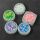 3D diamond sequins iridescent
