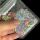 silver holografic letters