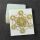 Metallsticker Metatron detailliert gold - medium
