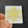 Metallsticker Metatron detailliert gold - medium