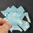 metal sticker star signs gold