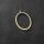 bezel thick oval antique copper