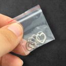 5 metal frames heart 10x10mm antique silver