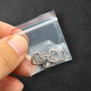 5 Metallrahmen Herz 10x10mm anik kupfer