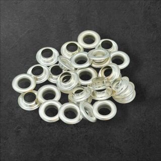 30 Ösen für große europäische Perlen silber