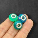 30 Ösen für große europäische Perlen silber