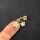 4 star charms gold with rhinestone