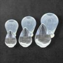 transparent silicone mold drop 3D S