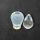 transparent silicone mold drop 3D S