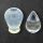 transparent silicone mold drop 3D L