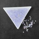 glow in the dark AB glass bubbles light steel blue