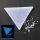 glow in the dark AB glass bubbles light steel blue