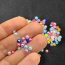 AB half spheres 4mm colorful