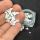 natural howlite chips