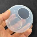 transparente Silikonform Kugel 7cm