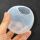 transparent silicone mold sphere 8cm