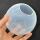 transparent silicone mold sphere 10cm