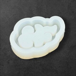 Silikonform Shaker Wolke