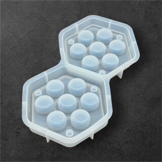 silicone mold dice storage box