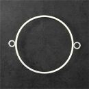 Edelstahl Verbindungslünette rund 32mm silber